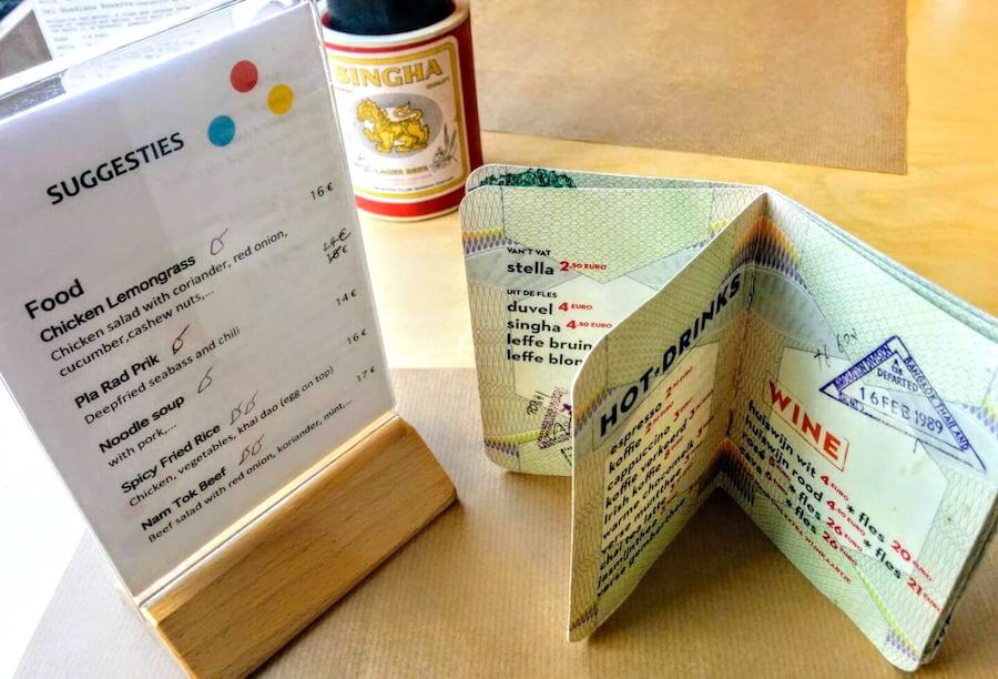 Yam Thai Antwerpen Menu Passport