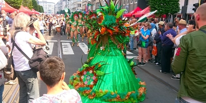 Borgerrio Parade at Turnhoutsebaan, Borgerhout, Antwerp